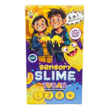Zestaw sensoryczny slime TUBAN TU3812 6-w-1 — zestaw DIY z sześcioma wariantami slime