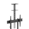 Uchwyt ścienny SBOX FS-401-2 do wyświetlaczy 37–70 cali, nośność 45 kg, płyta 600×400 mm