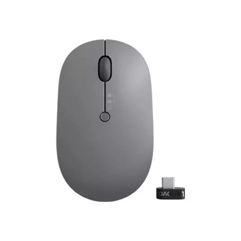 Mysz Lenovo Go Multi-Device biurowa, oburęczna, RF Wireless + Bluetooth, optyczna, 2400 DPI