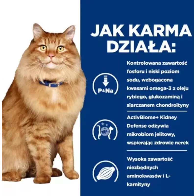 HILL'S PD K/D Kidney + Mobility Chicken - sucha karma dla kota - 3kg