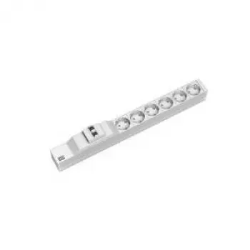 Listwa zasilająca Bachmann 333.411 6 gniazd AC 1U szaro-srebrna