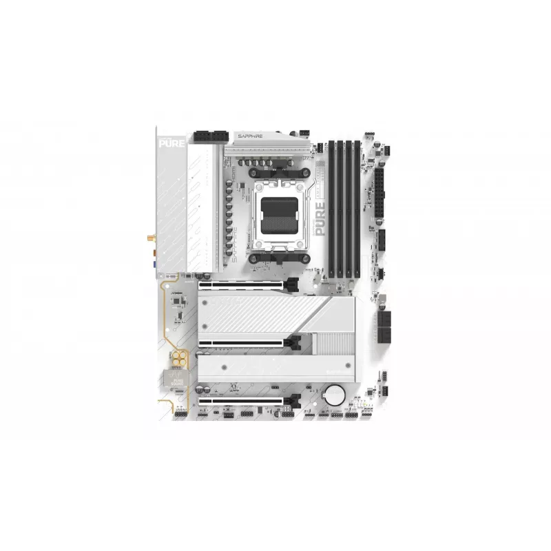 Płyta główna Sapphire PURE B850A WIFI7 ATX — chipset B850, Wi‑Fi 7, obsługa DDR4
