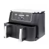 Frytkownica Ninja AF400EU Double 9,5 L Wolnostojąca 2470 W Frytkownica beztłuszczowa Czarna