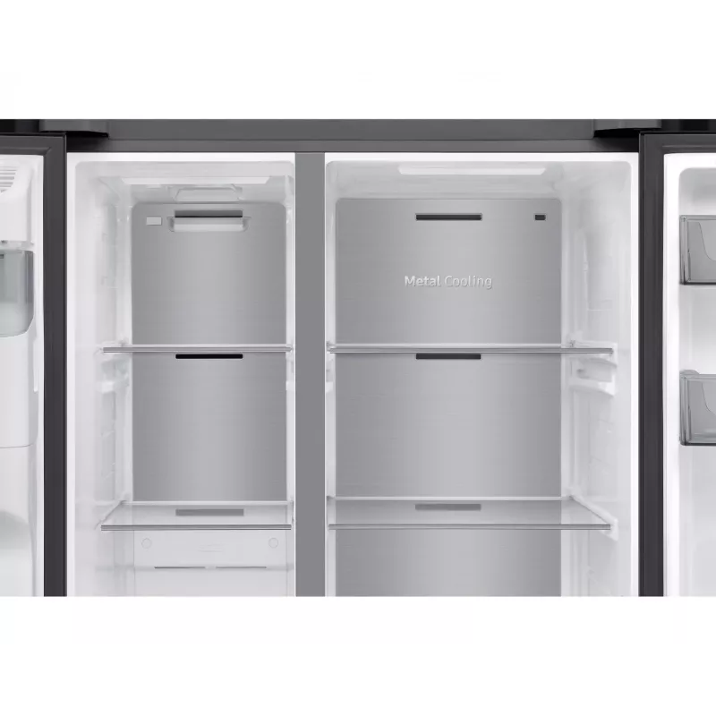 Lodówka z zamrażarką RS70F65KEFEO Side by Side