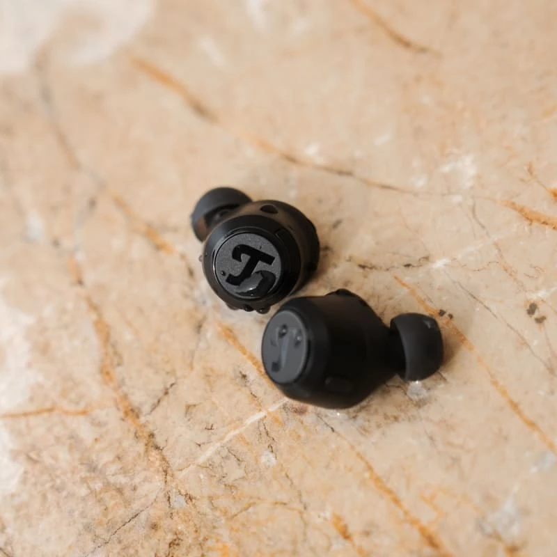 Teufel REAL Niebieski TWS 3 Zestaw słuchawkowy Bezprzewodowy Douszny Połączenia/Muzyka Bluetooth Czarny