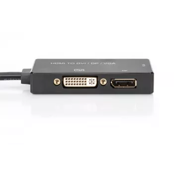 Adapter HDMI 3w1 Digitus AK-330403-002-S