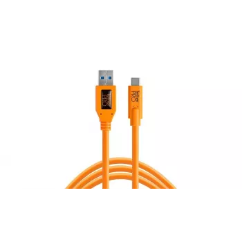 CUC3215-ORG, 4,6 m, USB A, USB C, USB 3.2 Gen 1 3.1 Gen 1, 5000 Mbit/s, pomarańczowy