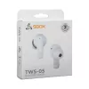 Słuchawki SBOX EB-TWS05 biały