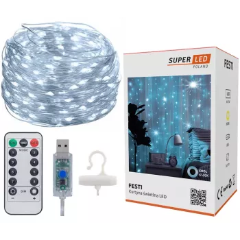 Kurtyna LED Extralink KURTYNA LED 3x3 z pilotem (model EX.73172)