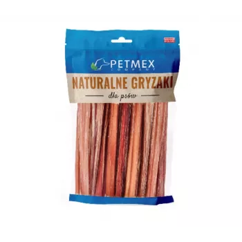 Gryzak dentystyczny dla psa PETMEX Calf Penis 15 cm — naturalny pojedynczy gryzak cielęcy, 400 g