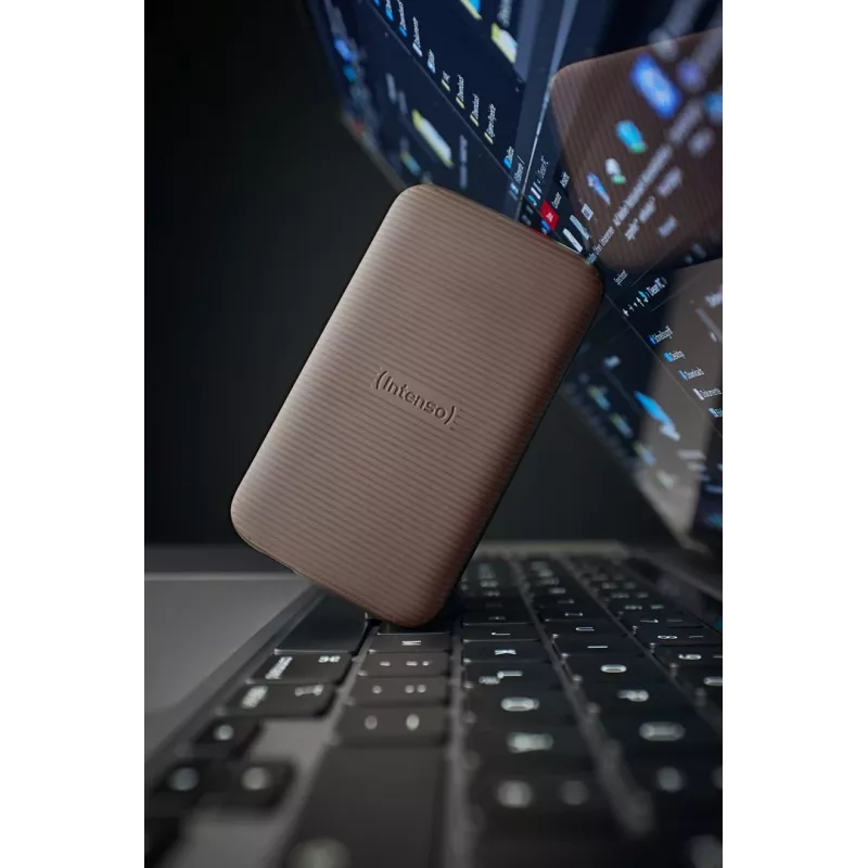 Dysk SSD Intenso 1 TB zewnętrzny USB Type-C 3.2 Gen 2 brązowy