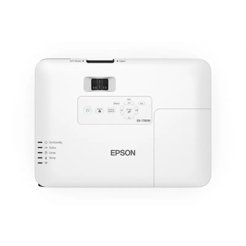 Epson EB-1780W projektor krótkiego rzutu 3000 ANSI lumenów 3LCD WXGA (1280x800) Biały, Szary