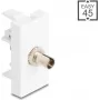 Adapter światłowodowy DELOCK 90915 ST Simpleks BU do ST Simpleks biały