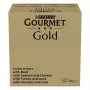 Wielopak mokrej karmy dla kotów Purina Nestlé GOURMET Gold Kawałki w sosie — 96 x 85 g, 8,16 kg, mieszanka 4 smaków