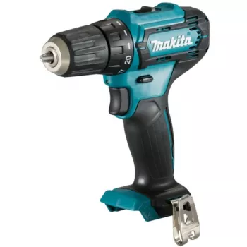 Makita DF333DZ - Wiertarko-wkrętarka - Akumulatorowa - 2 prędkości - Klucz uchwytu 10 mm - 30 N·m - Bez akumulatora, bez ładowarki - 12 V (DF333DZ)