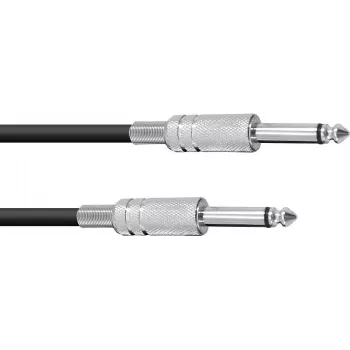 Kabel audio Omnitronic 3021050A mono jack 6,3 mm, 1 m