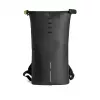 Plecak XDDESIGN Urban Lite Czarny — 21 l (z możliwością rozszerzenia do 27 l), przegroda na laptopa 15,6 cala, hydrofobowy, pasek do wózka