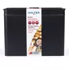 Pojemnik na chleb Salter BW124581EU7 Kuro steel design - stalowe przechowywanie pieczywa i wypieków