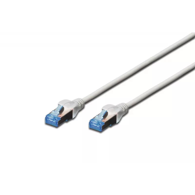 Kabel sieciowy Digitus CAT 5e SF/UTP RJ-45 1m Szary