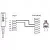 Wentronic Goobay - Kabel telefoniczny - TAE-F (M) - RJ-45 (M) - 15 m - Czarny (51236)