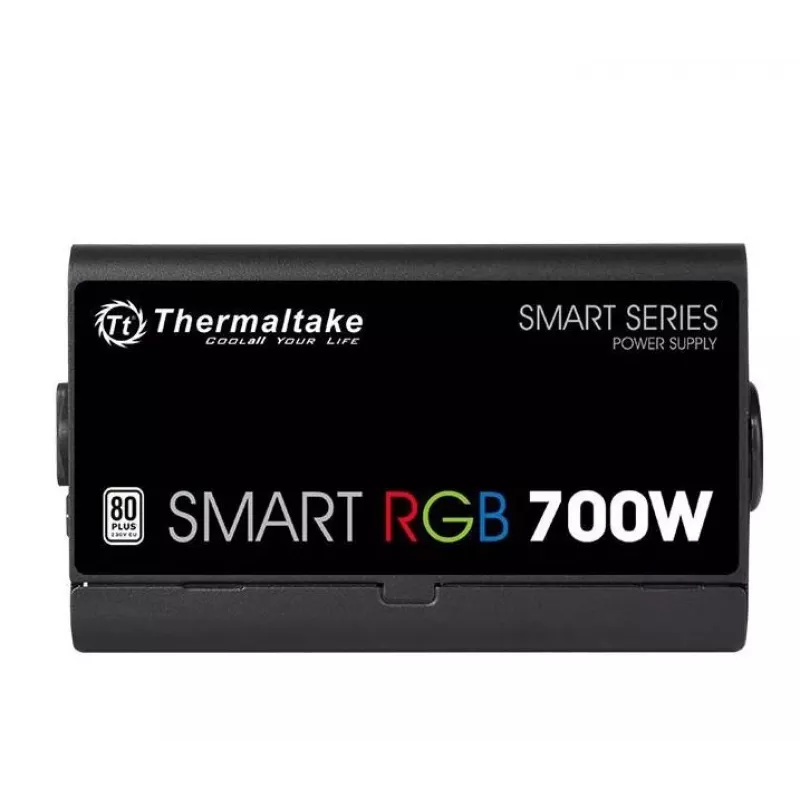 Zasilacz Smart 700W RGB, 80PLUS, 230V EU, 2xPEG, 120mm, Single Rail
