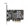 Karta PCI Express x4 DELOCK 90345 z 2 zewnętrznymi portami USB Type-C