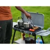 Camping Kitchen 2 Multi Cook Plus, kuchenka gazowa szara, 2 strefy gotowania 2x 1,8 kW + płyta grillowa 0,9 kW, model 2025