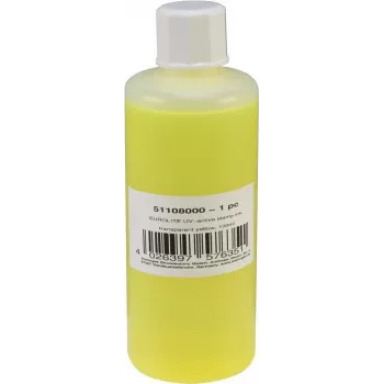 Tusz do stempli EUROLITE UV-aktywny transparentny żółty 100 ml