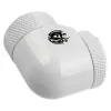 Adapter obrotowy 90° G1/4 męski do rurek twardych 14 mm — BitsPower BP-DWE90RML14, biały