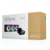 DeepCool LS720 SE chłodzenie procesora AiO chłodzenie cieczą 12 cm, czarne, 1 szt.