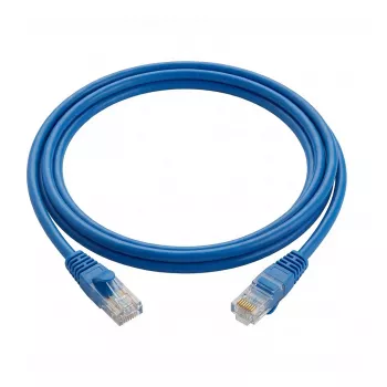 Kabel sieciowy Telegärtner MP8 FS 600 LSZH-0,5 niebieski 0,5 m