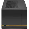 SilverStone SUGO SG14B - obudowa typu tower - Mini-DTX - bez zasilacza (ATX / PS/2) - czarna - USB/audio (SST-SG14B)