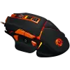 Mysz CANYON Hazard GM-6 LED przewodowa czarno-pomarańczowa
