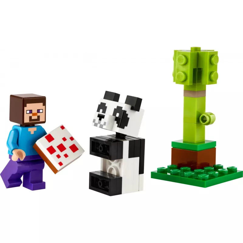 LEGO Minecraft Steve i mała panda 30672 Polybag