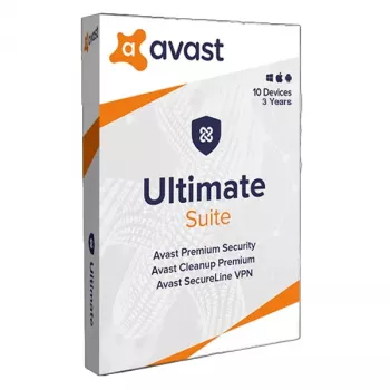 Avast Ultimate klucz – 10 urządzeń, 3 lata (Global)