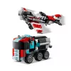 Zestaw LEGO Creator 2-w-1 Ciężarówka z platformą i śmigłowiec 31146, konwertowalna konstrukcja dla dzieci
