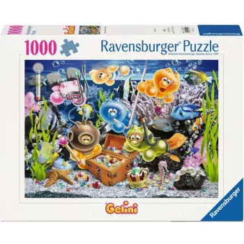 Puzzle Ravensburger 12001427 — 1000 elementów, Kreskówki, zalecany wiek 14+