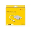 Czytnik kart DeLOCK 91005 USB 3.2 Gen 1 Type-C szary CF MMC MicroSD