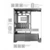 TACENS Mars Gaming MCPRISMA Midi Tower PC case, Czarny, tempered glass, supports ATX/Micro-ATX/Mini-ITX, 2x3.5 inch + 2x2.5 inch bays