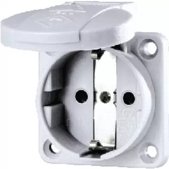 MENNEKES Gniazdo panelowe SCHUKO 16A 11030 Szare 2P+E 230V 11030 (11030.)