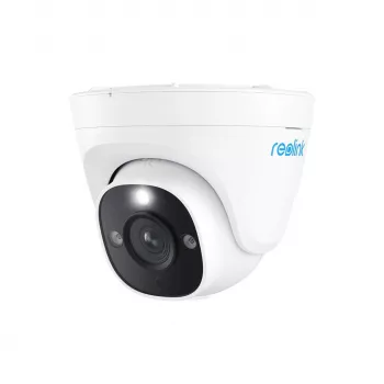Reolink P334 - Inteligentna 4K 8MP Ultra HD zewnętrzna kamera bezpieczeństwa PoE obsługująca 256GB i wykrywanie osób/pojazdów/zwierząt