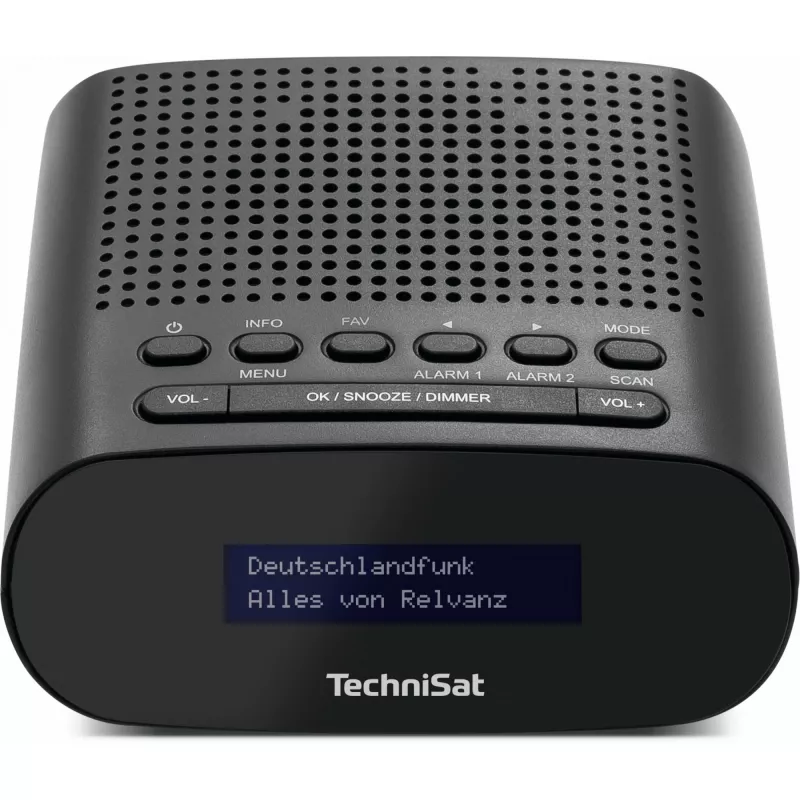 Zegar radiowy TechniSat TECHNIRADIO 50 Analogowy Cyfrowy DAB FM
