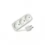 Microconnect GRUELU3H015 przedłużacz zasilający 1,5 m 3 gniazda AC Biały