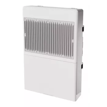 Przełącznik sieciowy MikroTik netPower Lite 8P — 8× Gigabit Ethernet (10/100/1000), PoE (IEEE 802.3af/at), wejście 24–57V, biały