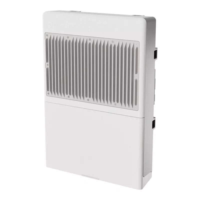 Przełącznik sieciowy MikroTik netPower Lite 8P — 8× Gigabit Ethernet (10/100/1000), PoE (IEEE 802.3af/at), wejście 24–57V, biały