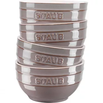 STAUB ROUND BOWL 40508-148-0 14 CM - ZESTAW 4 SZTUK
