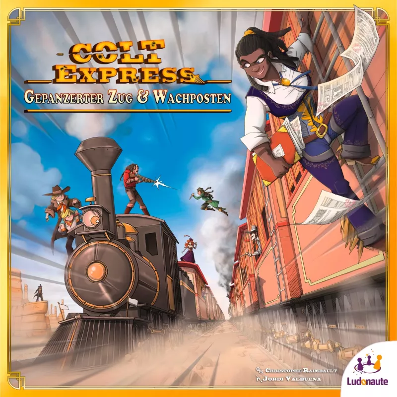 Colt Express - Gepanzerter Zug & Wachposten, rozszerzenie gry planszowej