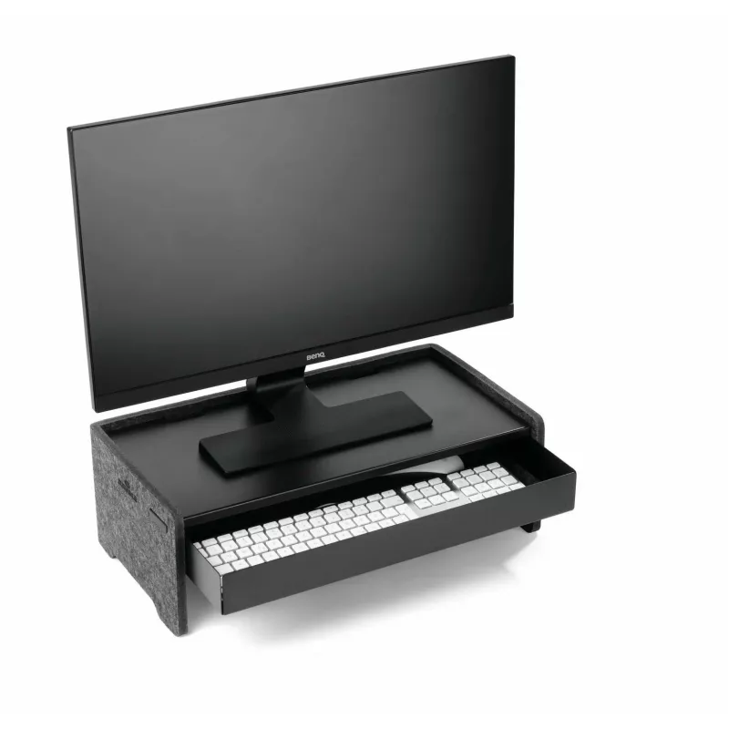 Szuflada Durable 508201 akcesorium do uchwytu monitora Czarny Metal 468 mm szerokość 221 mm głębokość 53 mm wysokość
