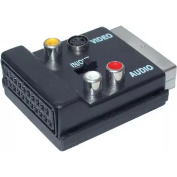 Adapter sprzęgający RCA ShiverPeaks 3×RCA na złącze Hosiden 4-pinowe