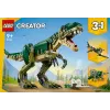 Zabawka konstrukcyjna LEGO Creator 3-w-1 T.Rex, zestaw do zbudowania, 626 szt., wysokość 150 mm, wiek 9+